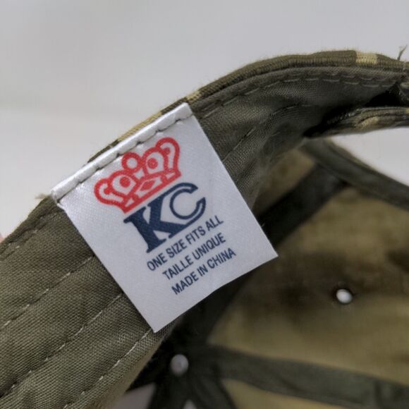 KC Men's American Sniper Camo Hat Green OSFA Embroidered Logo - Picture 11 of 11